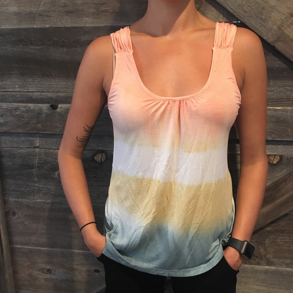 American Rag ombré tie-dye style tanktop - Picture 3 of 8